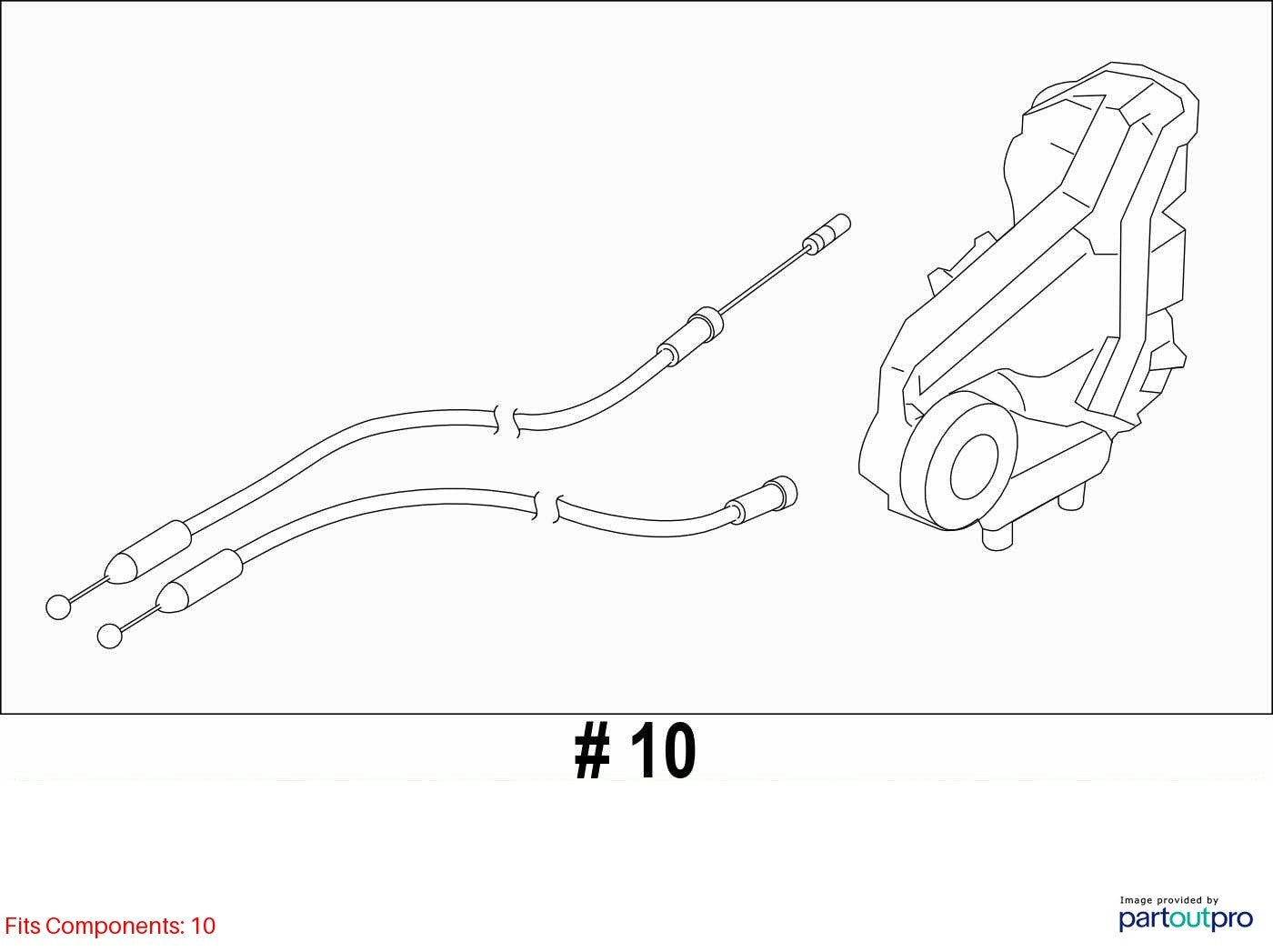 2015-2017 Subaru Outback Door Latch Lock Actuator Left Right OEM