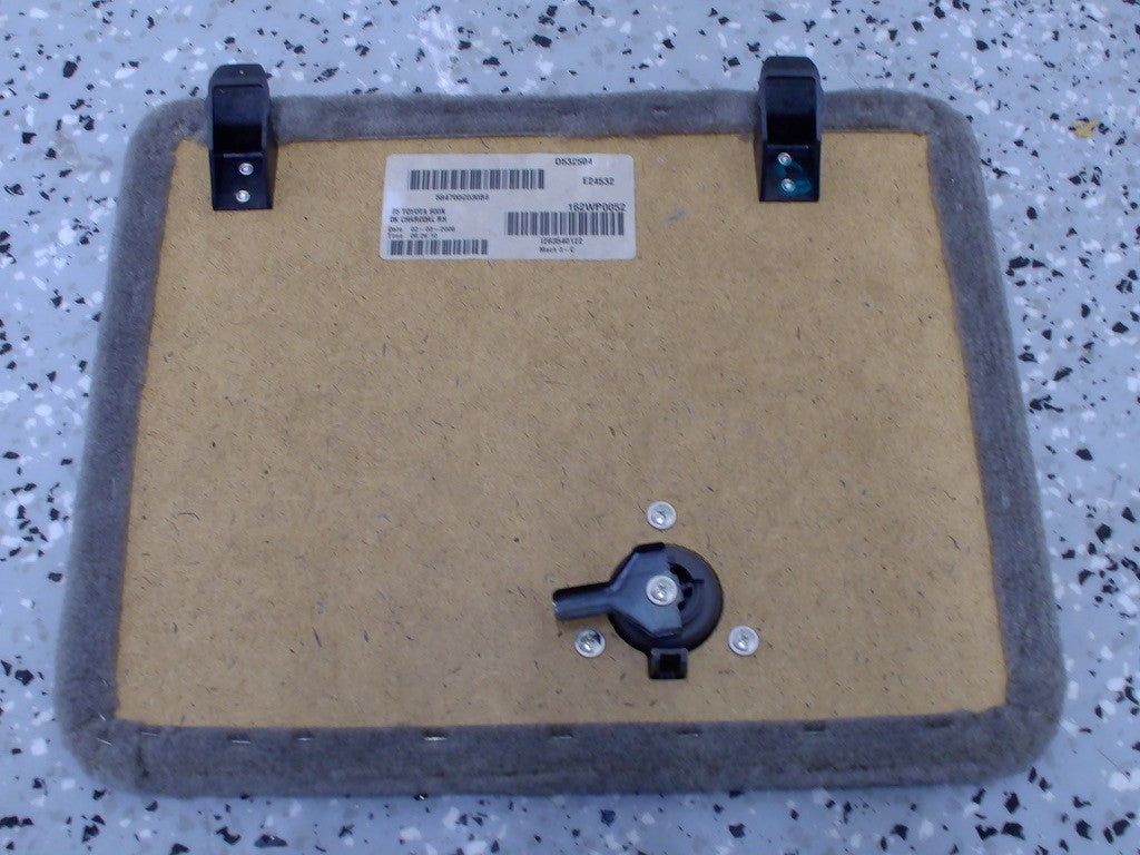 2004-2006 Toyota Tundra Double Cab Floor Storage Lid Gray Compartment OEM