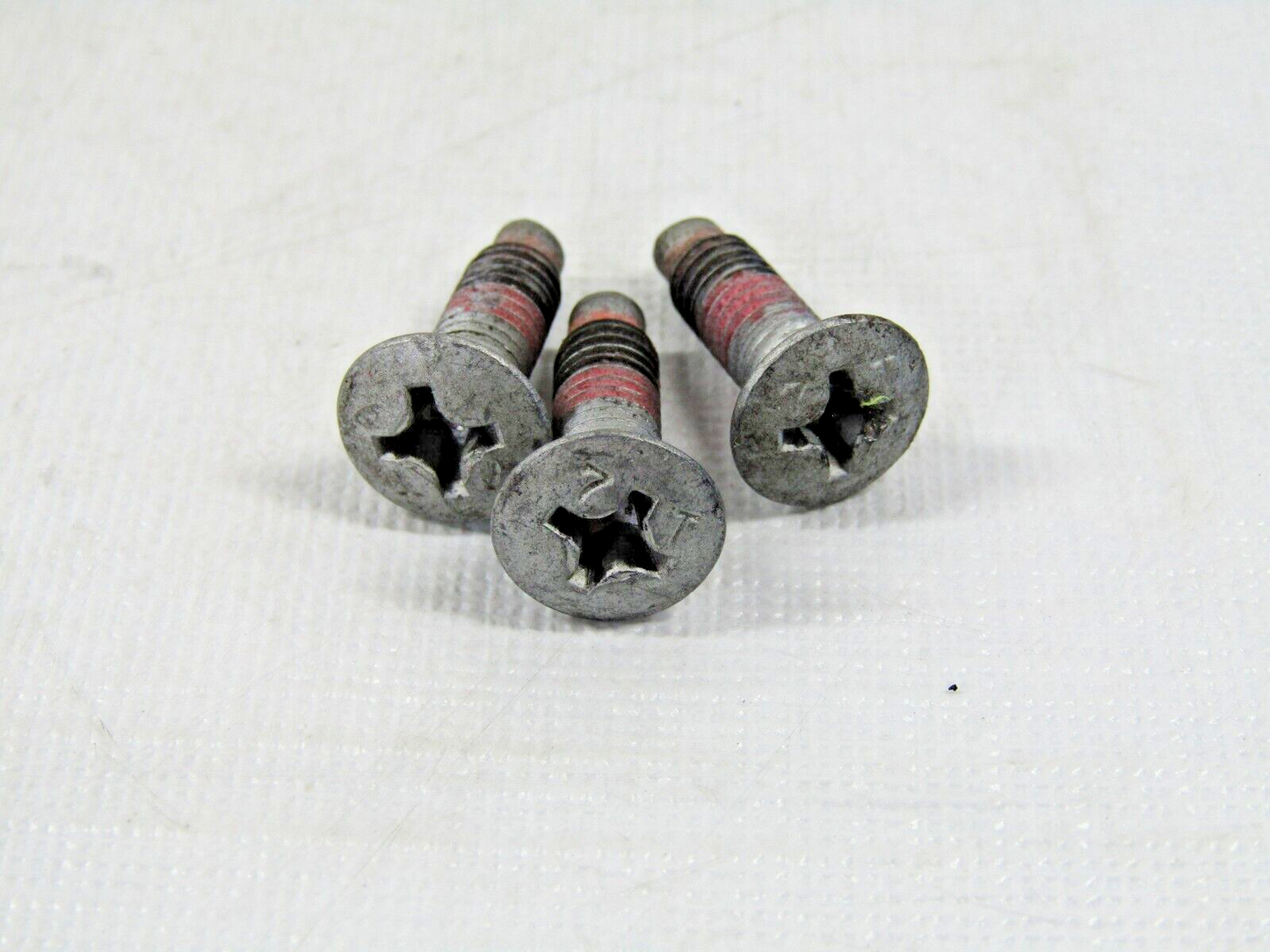 2006-2007 Subaru Tribeca Latch Lock Mounting Door Screw Bolts Set of 3 OEM