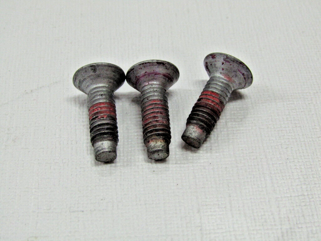 1998-2001 Subaru Impreza Set Of 3 Door Latch Lock Mounting Screw Bolt OEM