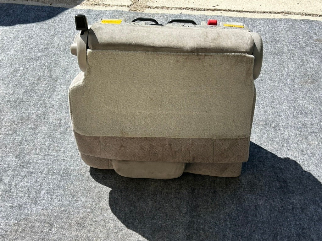 2001-2004 Toyota Sequoia Back Seat 3rd Row Right Side Gray Cloth OEM