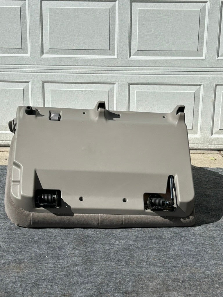 2001-2004 Toyota Sequoia Rear Second Bench Seat Left Gray Cloth OEM
