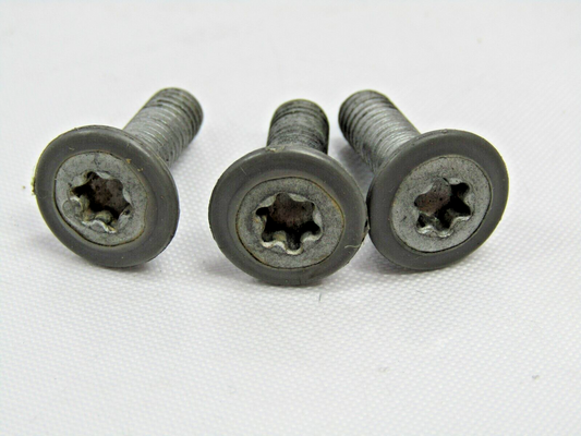 2001-2007 Toyota Sequoia Door Latch Lock Mounting Screw Bolt - Set Of 3 - OEM