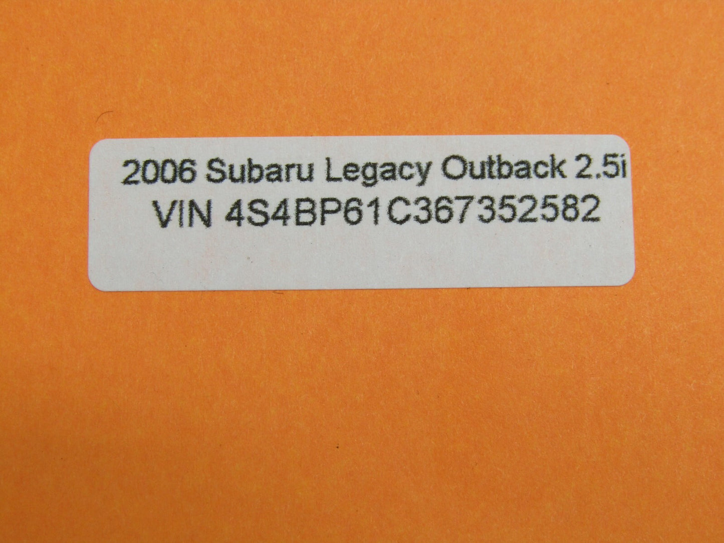 2005-2009 Subaru Legacy Outback Door Latch Lock Mounting Screw Bolt Set Of 3 OEM