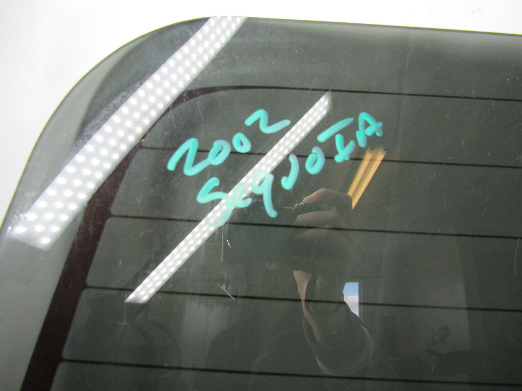 2001-2007 Toyota Sequoia Rear Hatch Tailgate Back Glass Window Tinted 681500C012