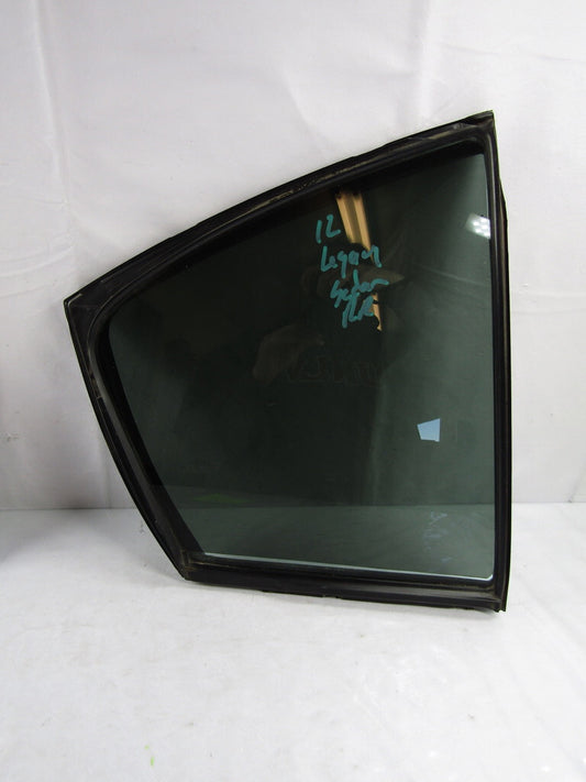 2010-2014 Subaru Legacy Sedan Rear Right Side Quarter Window Glass OEM