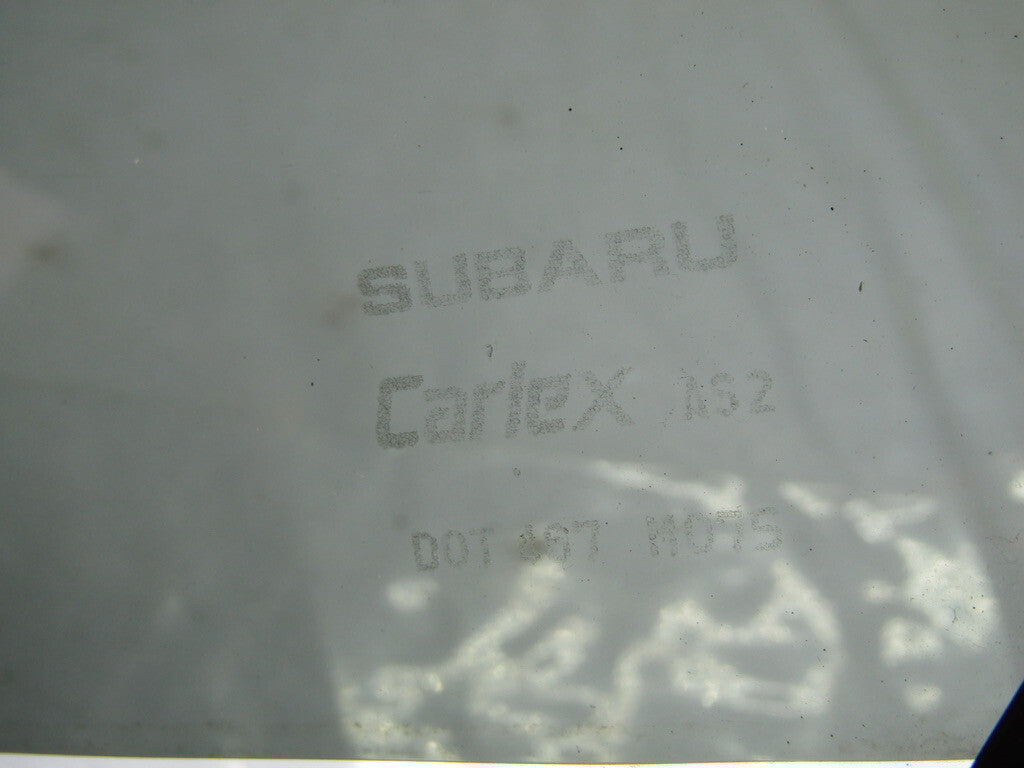 2010-2014 Subaru Legacy Sedan Rear Right Side Quarter Window Glass OEM