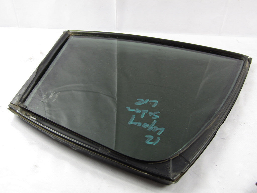 2010-2014 Subaru Legacy Sedan Rear Left Quarter Window Glass OEM