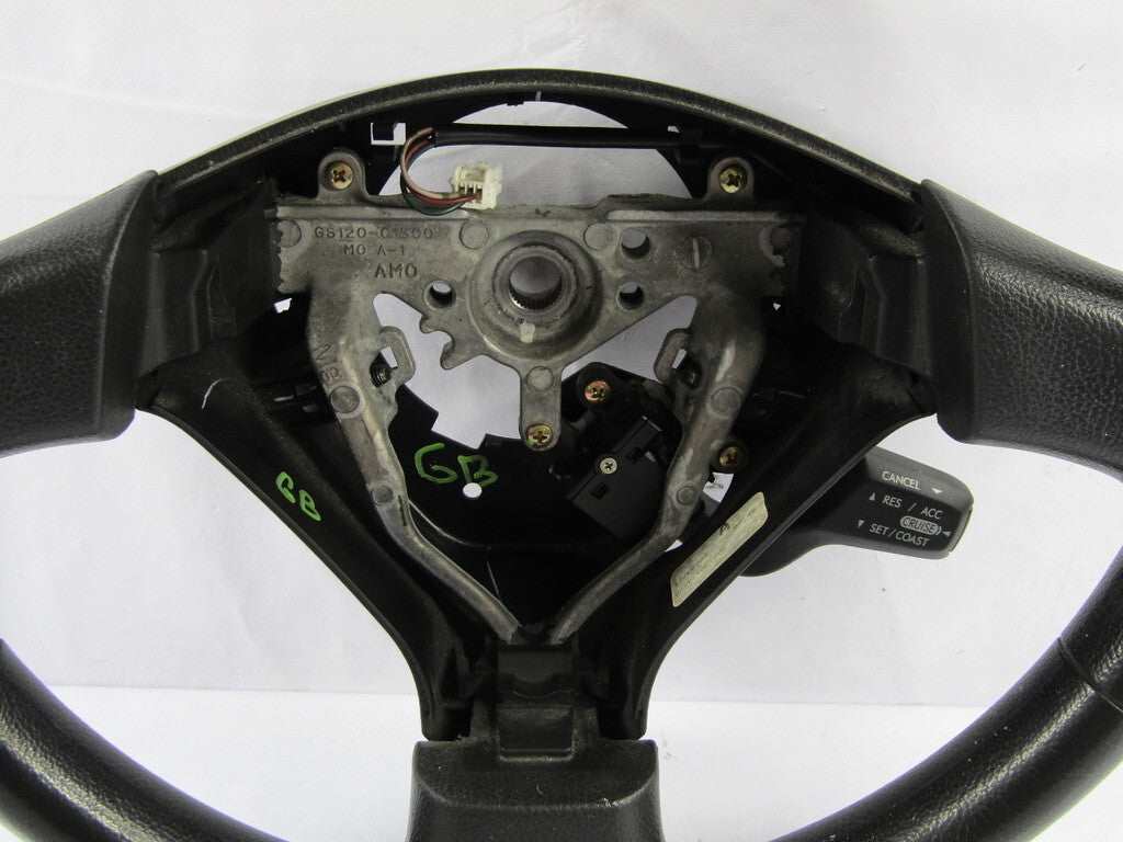 2005-2007 Subaru Legacy Outback Steering Wheel & Cruise Control Black Rubber