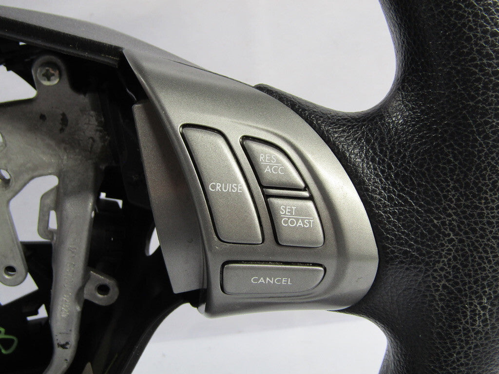 2009 Subaru Legacy Outback Limited Steering Wheel with Cruise Control Black OEM