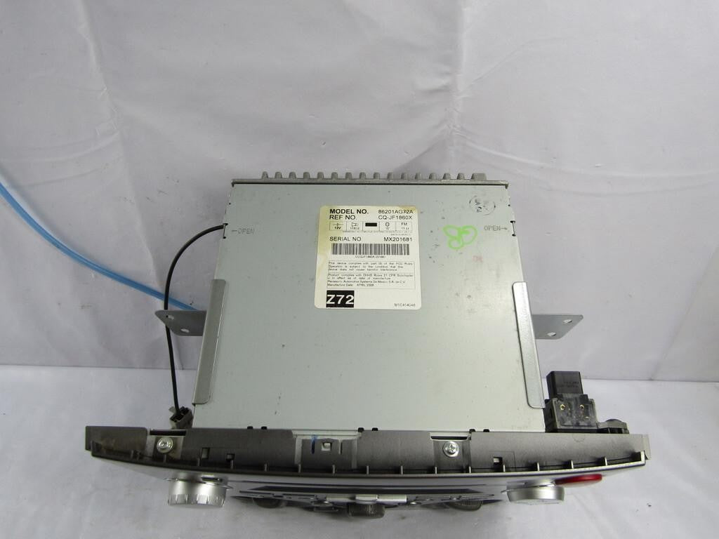 2009 Subaru Outback MP3 CD Stereo Radio Climate Control Unit 86201AG72A OEM