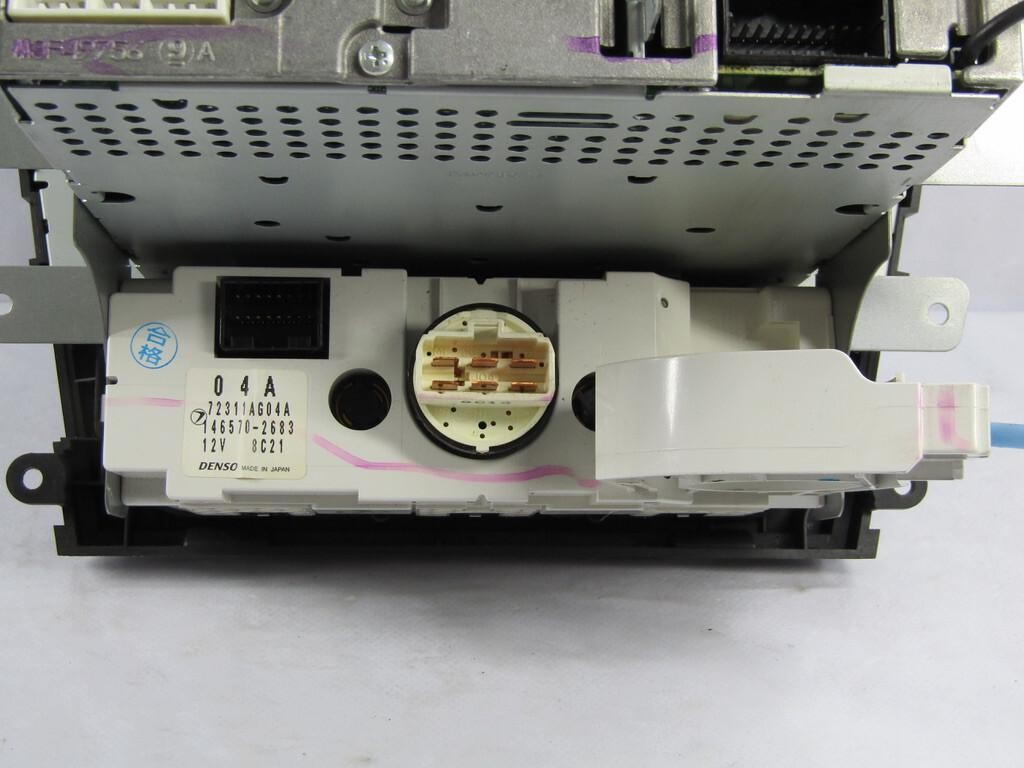 2009 Subaru Outback MP3 CD Stereo Radio Climate Control Unit 86201AG72A OEM