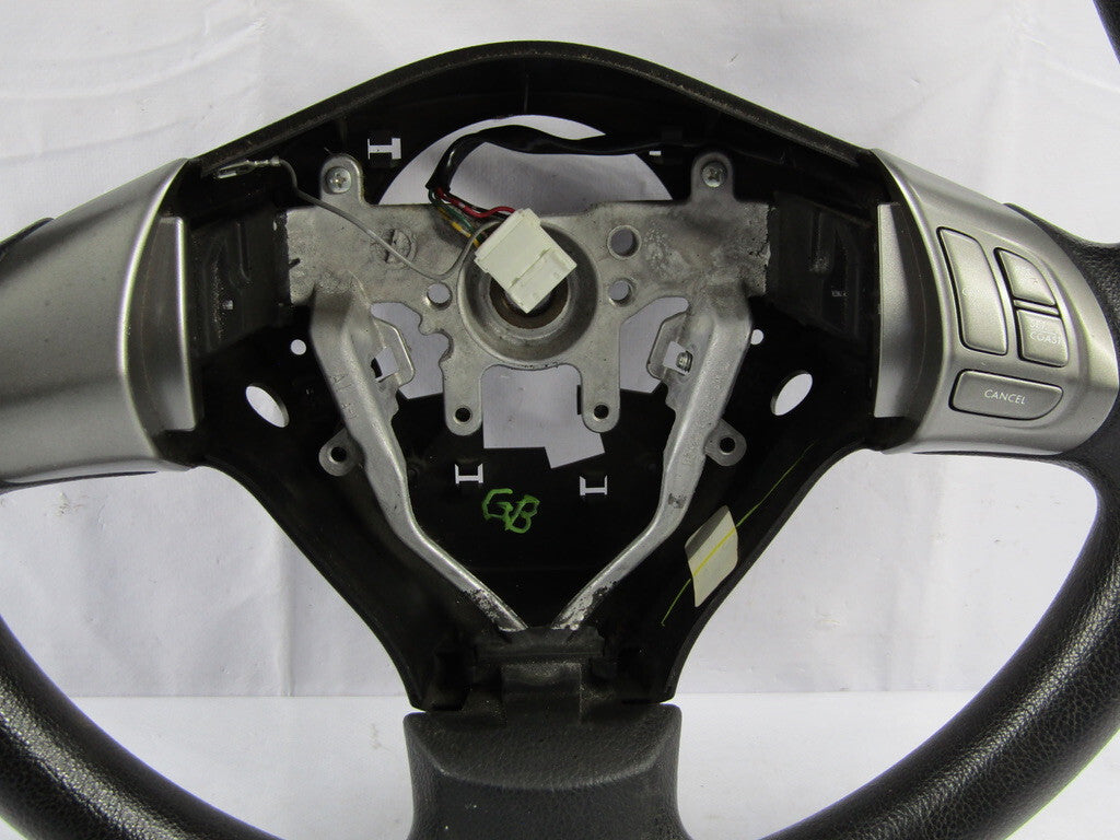 2008 Subaru Legacy Outback Steering Wheel with Cruise Control Black OEM