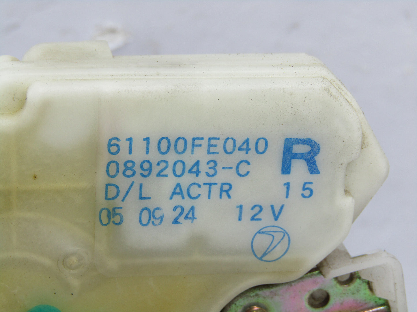 2002-2007 Subaru Impreza Right Rear Door Latch Lock Actuator OEM