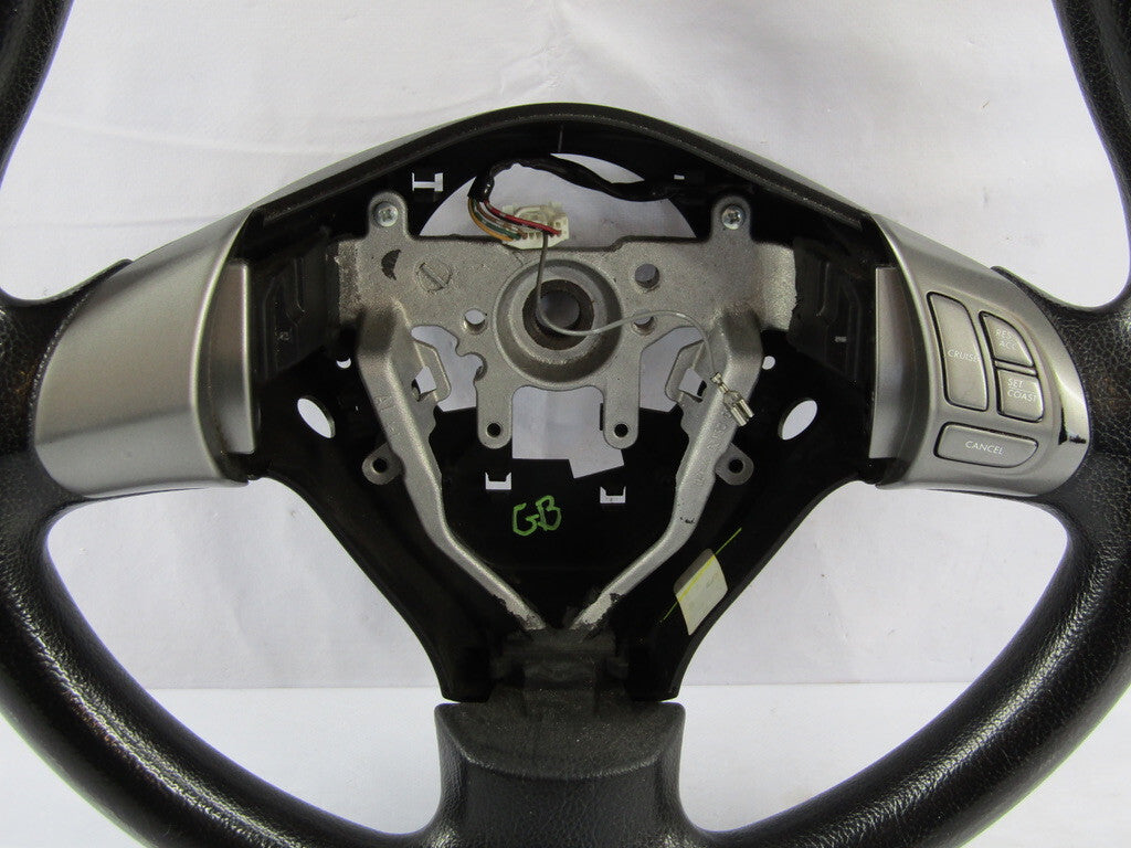 2009 Subaru Legacy Outback Limited Steering Wheel with Cruise Control Black OEM