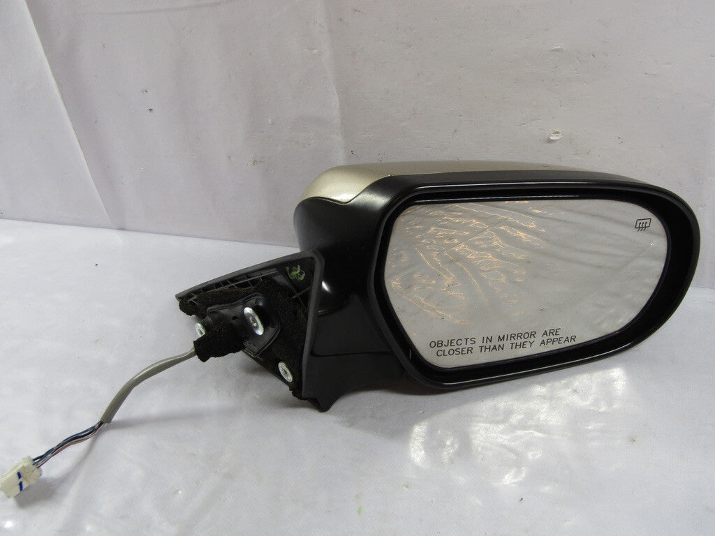 2005-2009 Subaru Outback Front Right Side View Mirror Heated Power Gold OEM