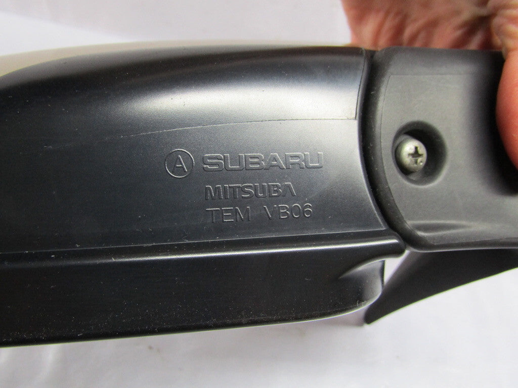 2005-2009 Subaru Outback Front Right Side View Mirror Heated Power Gold OEM