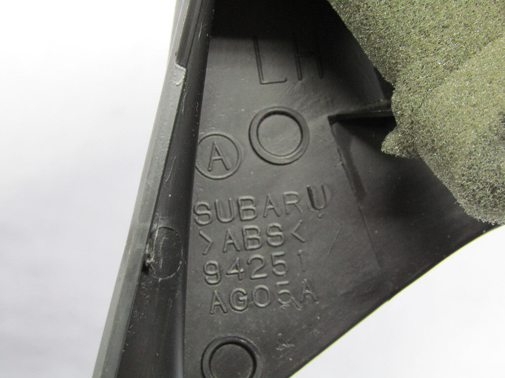 2005-2009 Subaru Outback Left Side Window Corner Mirror Bolt Trim Cover OEM