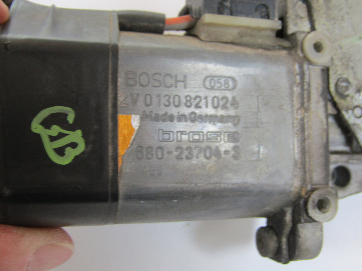 1994-1995 Land Rover Discovery Left Side Rear (Lhd) Power Window Motor OEM