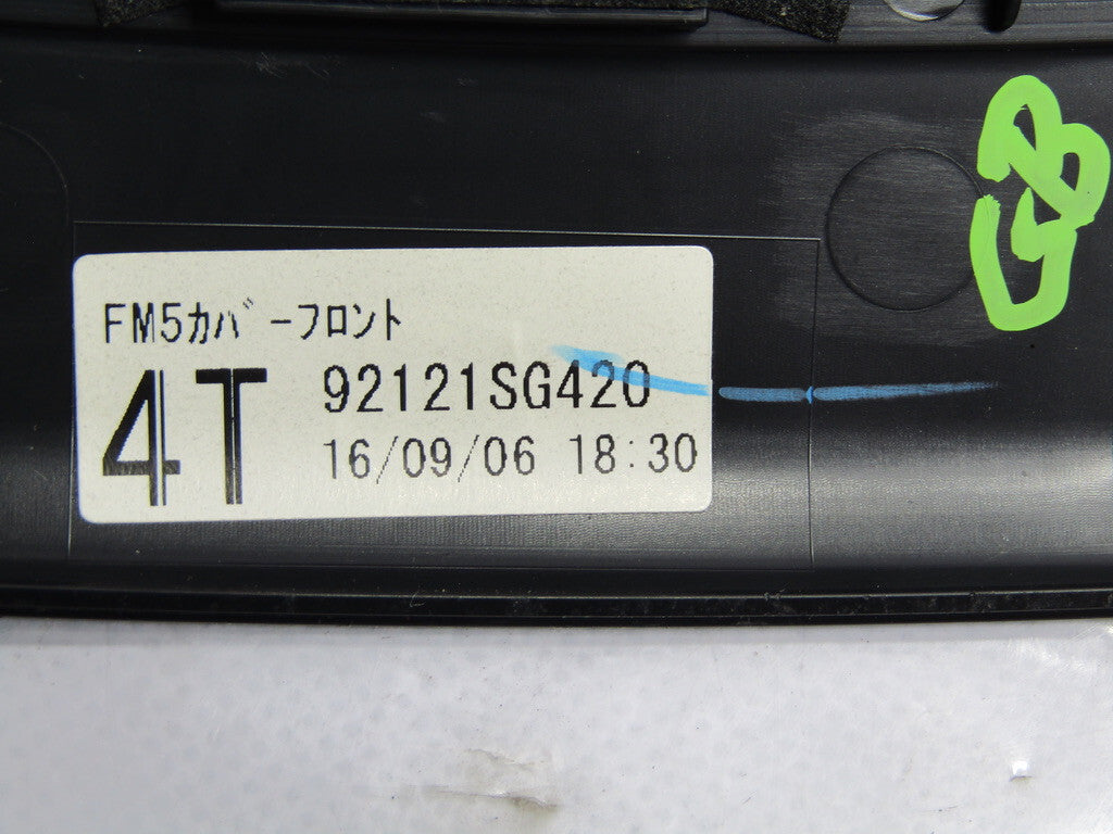 2014-2018 Subaru Forester Center Console Shift Cover 92121SG420 Bezel OEM