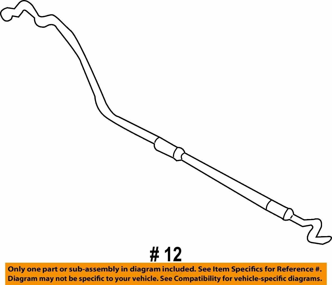2003-2008 Subaru Forester Front Hood Prop Rod Strut Support Arm OEM