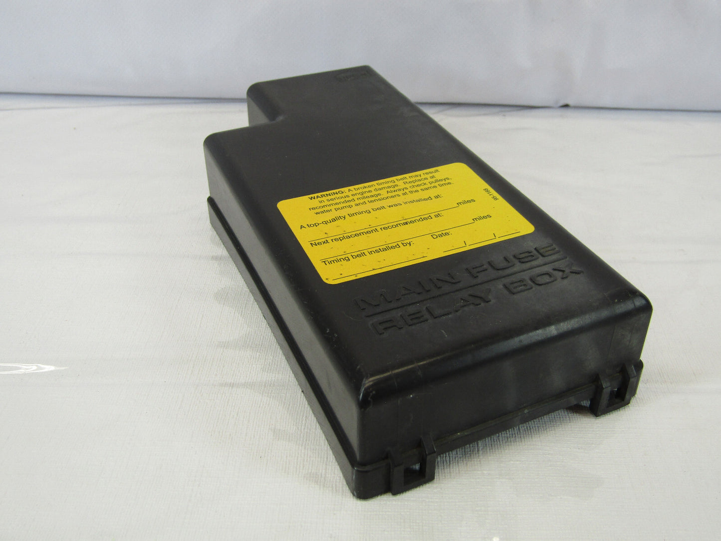 2003-2004 Subaru Forester Engine Bay Fuse Box Lid Under Hood Cover OEM