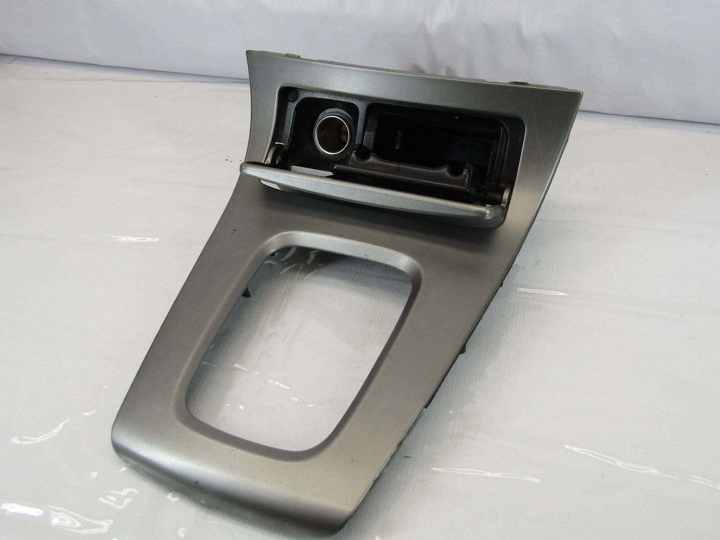 2003-2006 Subaru Forester Center Console Shift Silver 92121SA040 Bezel Cover OEM