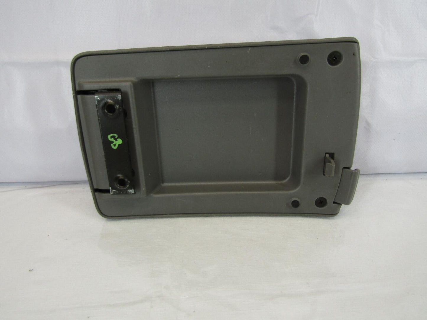 2003-2008 Subaru Forester Center Console Lid Arm Rest Armrest Gray OEM