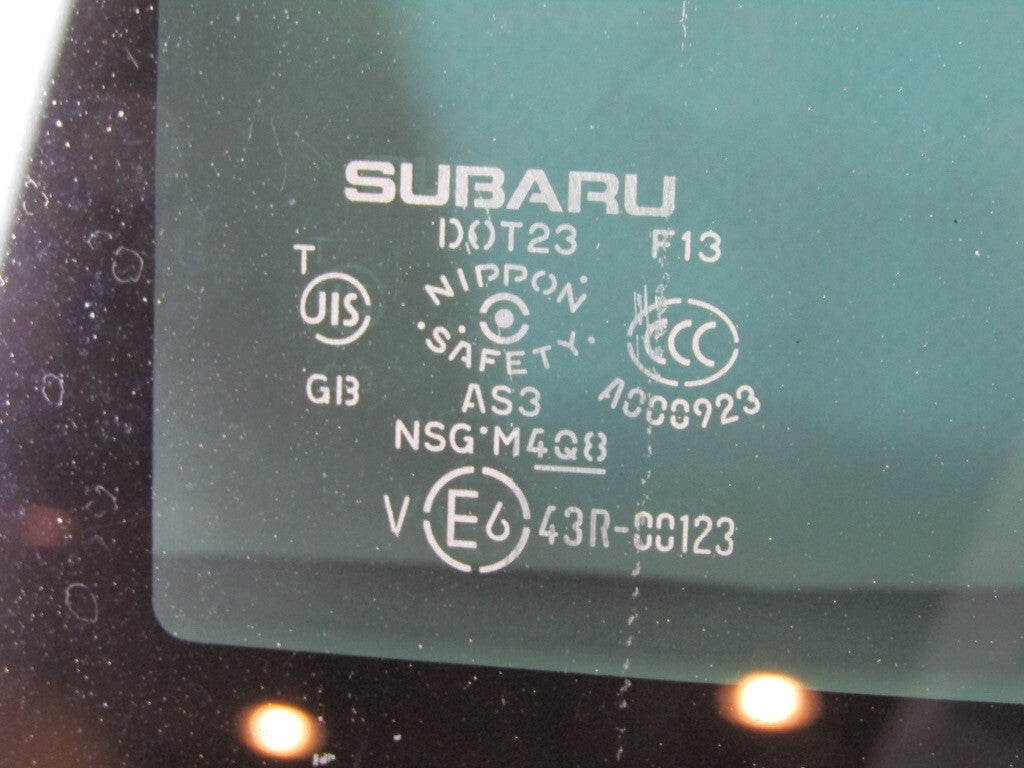 2010-2014 Subaru Impreza Sunroof Moonroof Window Glass OEM 65430FG010