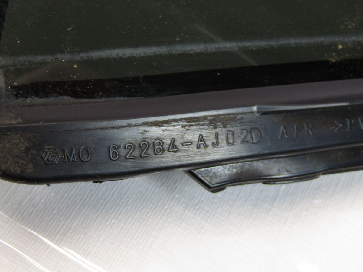 10-14 Subaru Outback Rear Right Door Quarter Window Glass Tinted 62012AJ32A