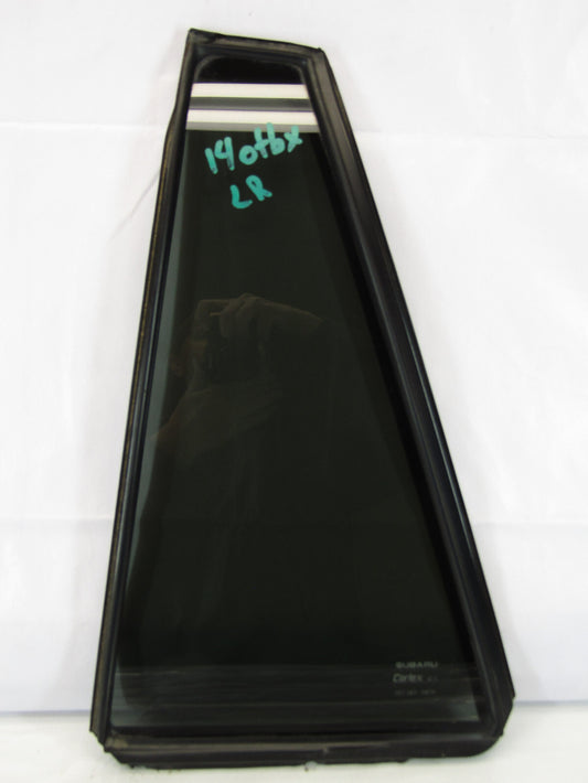 2010-2014 Subaru Outback Rear Left Door Quarter Partition Window Glass Tinted