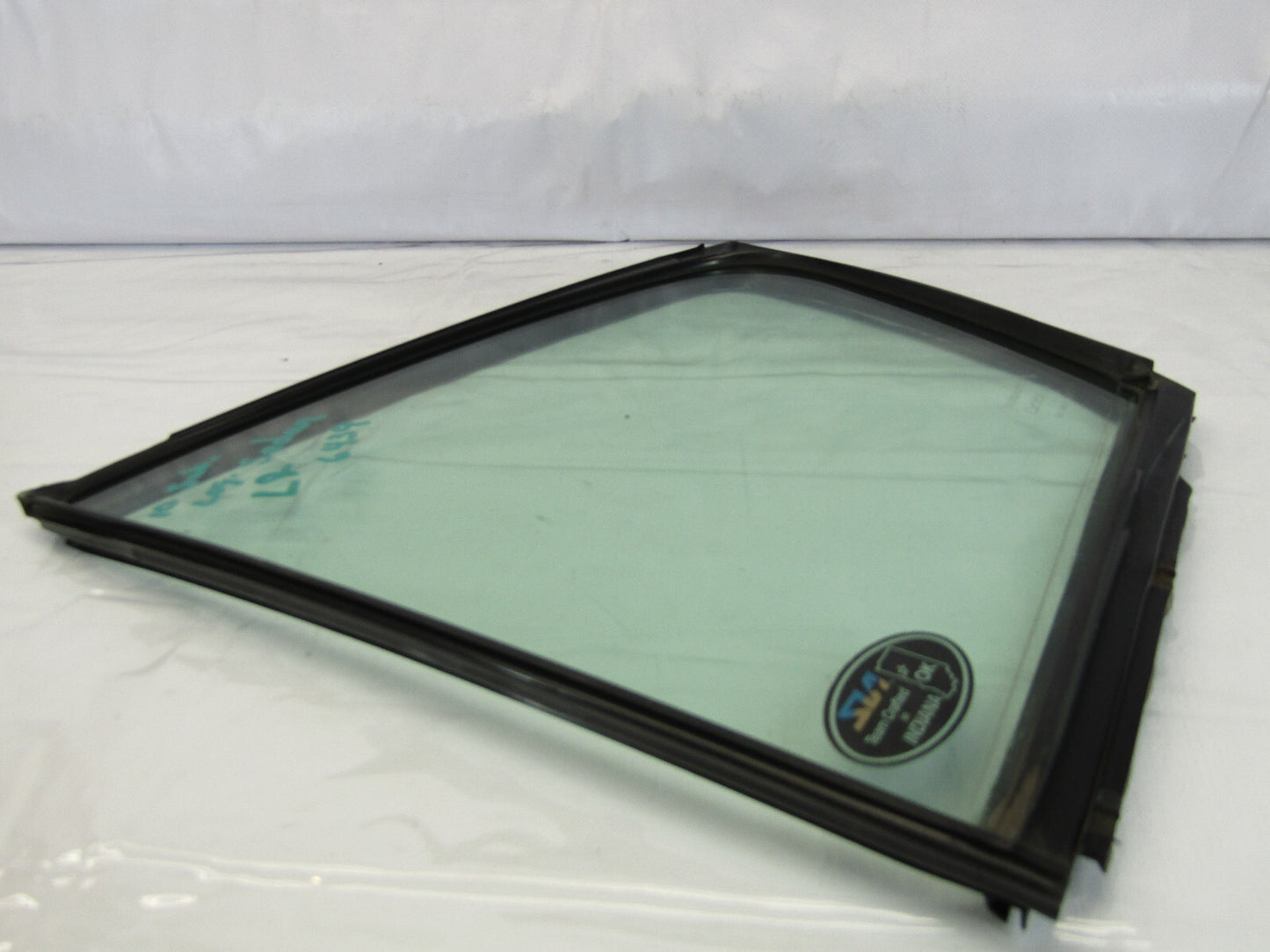 2010-2014 Subaru Legacy Sedan Rear Left Partition Quarter Window Glass OEM