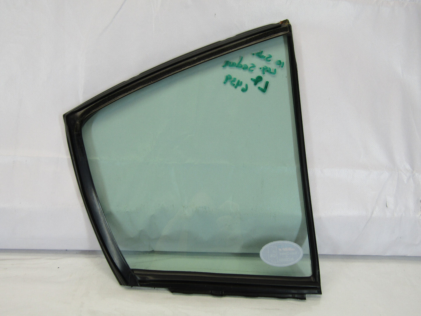 2010-2014 Subaru Legacy Sedan Rear Left Partition Quarter Window Glass OEM
