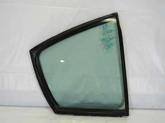 2010-2014 Subaru Legacy Sedan Rear Right RH Partition Quarter Window Glass OEM