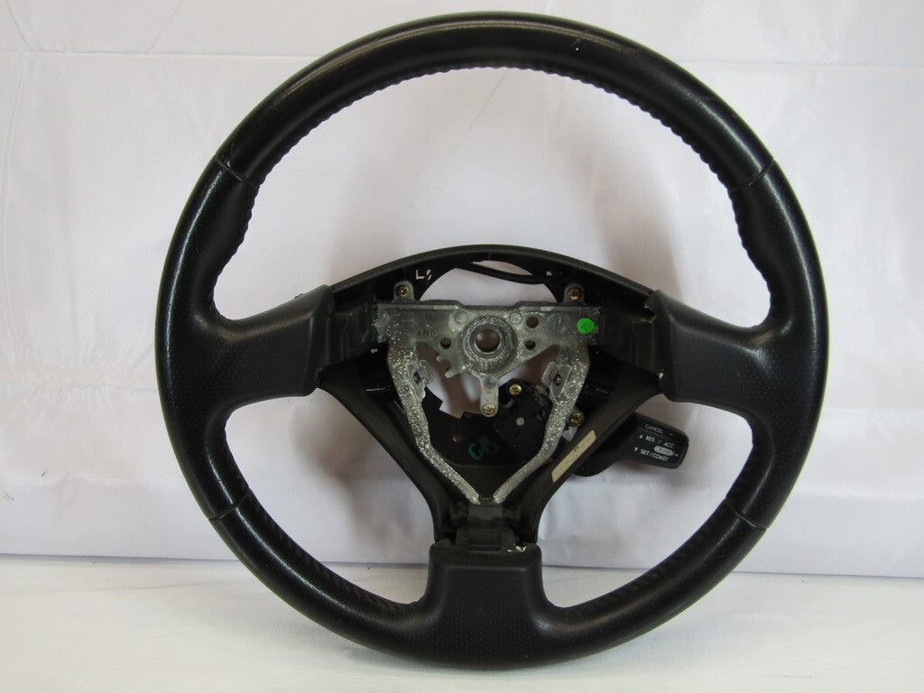 2005-2006 Subaru Legacy Outback Steering Wheel and Cruise Control Black OEM