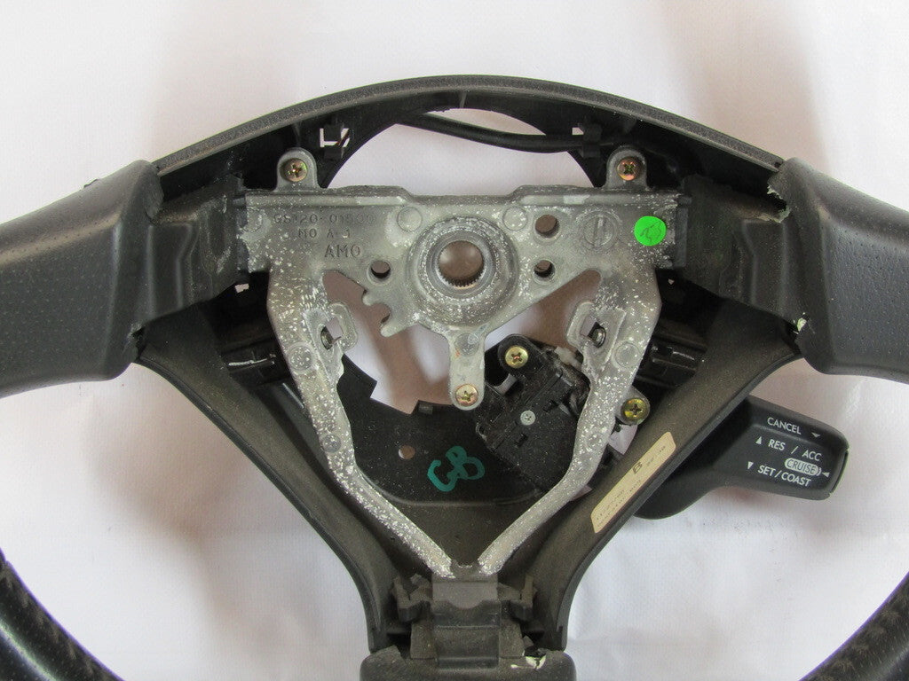 2005-2006 Subaru Legacy Outback Steering Wheel and Cruise Control Black OEM