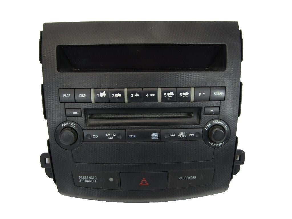 2007-2010 Mitsubishi Outlander Center Radio Display CD Bezel 8002A073XA