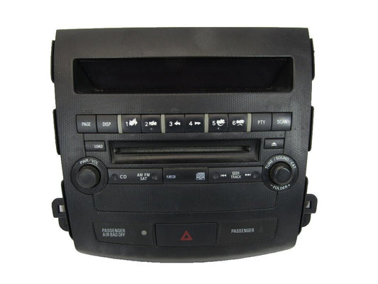 2007-2010 Mitsubishi Outlander Center Radio Display CD Bezel 8002A073XA
