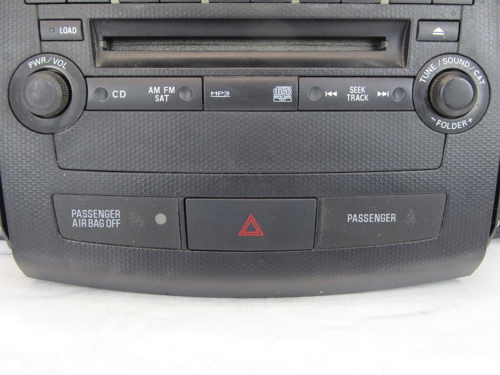 2007-2010 Mitsubishi Outlander Center Radio Display CD Bezel 8002A073XA