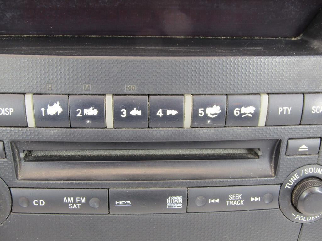 2007-2010 Mitsubishi Outlander Center Radio Display CD Bezel 8002A073XA