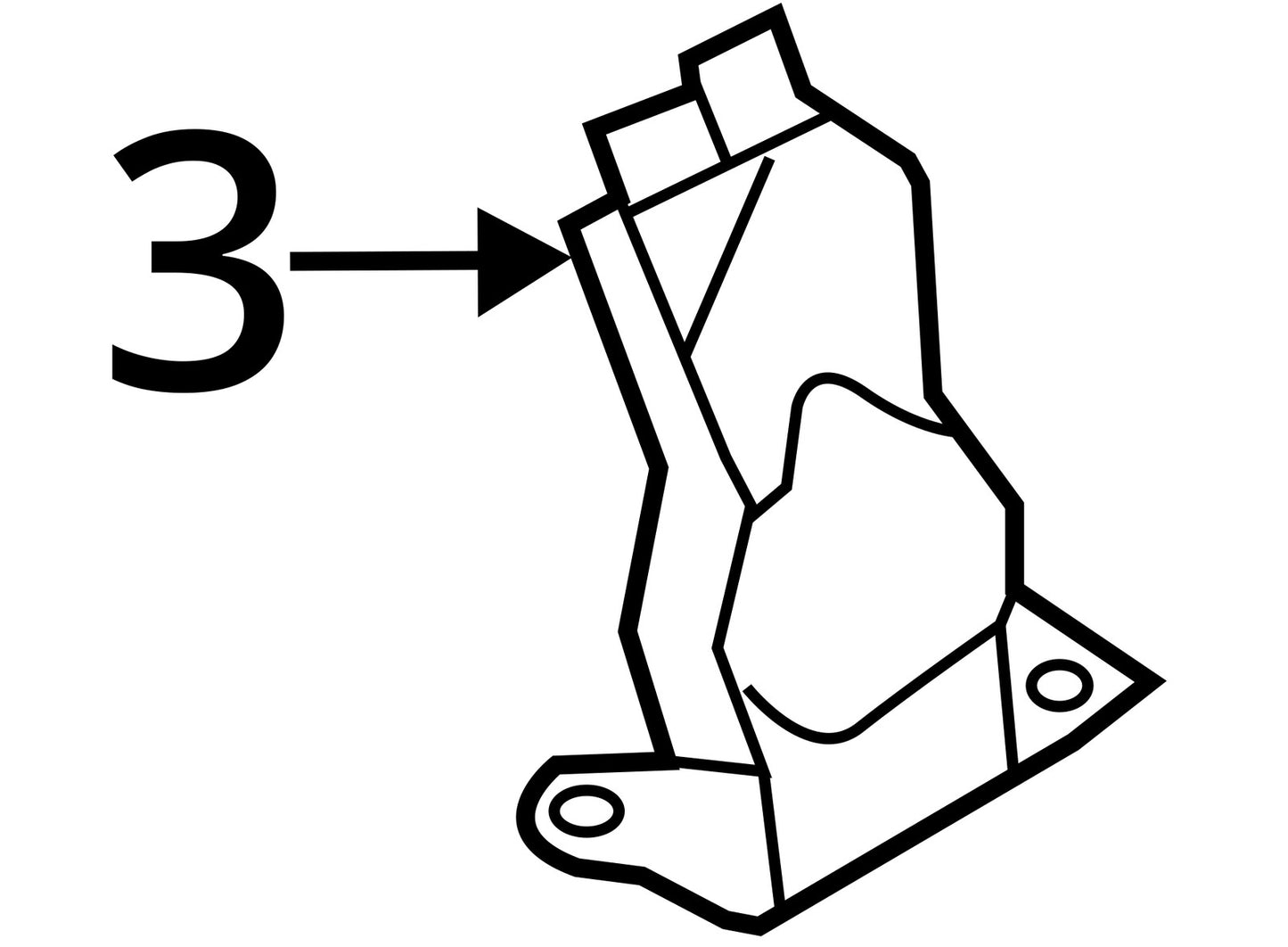 2007-2013 Mitsubishi Outlander Rear Hatch Latch Lock Actuator Assembly OEM