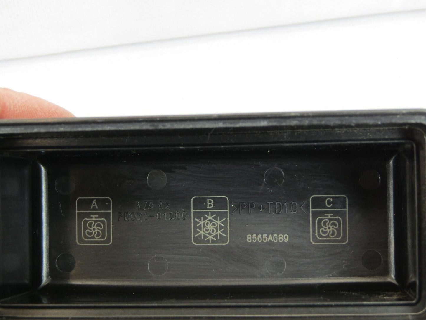 2007-2013 Mitsubishi Outlander Relay Cover Panel Black OEM