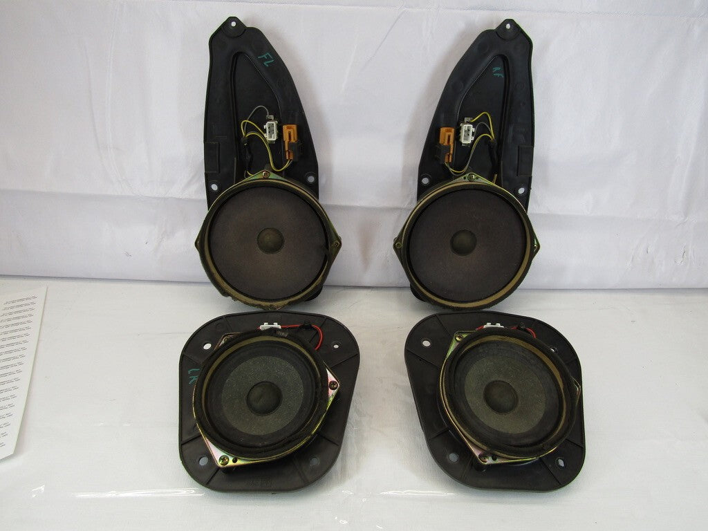 1999-2002 Toyota 4Runner Set Of 4 Door Speaker Left Right Front Rear OEM