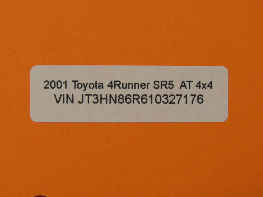 1996-2002 Toyota 4Runner Steering Wheel Column Collar Shroud Black Trim Cover
