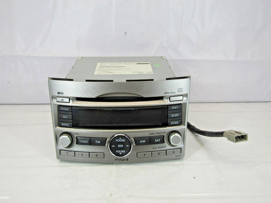 2010-2012 Subaru Legacy Sedan MP3 CD Stereo Radio Unit 86201AJ64A OEM