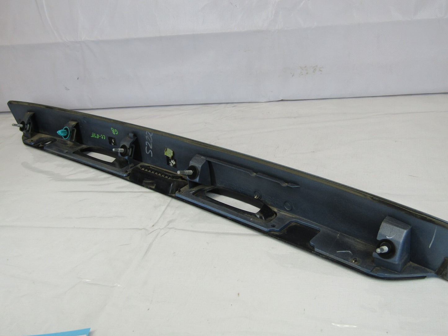 2010-2014 Subaru Legacy Sedan License Plate Sky Blue Metallic 91112AJ00A Trim OE