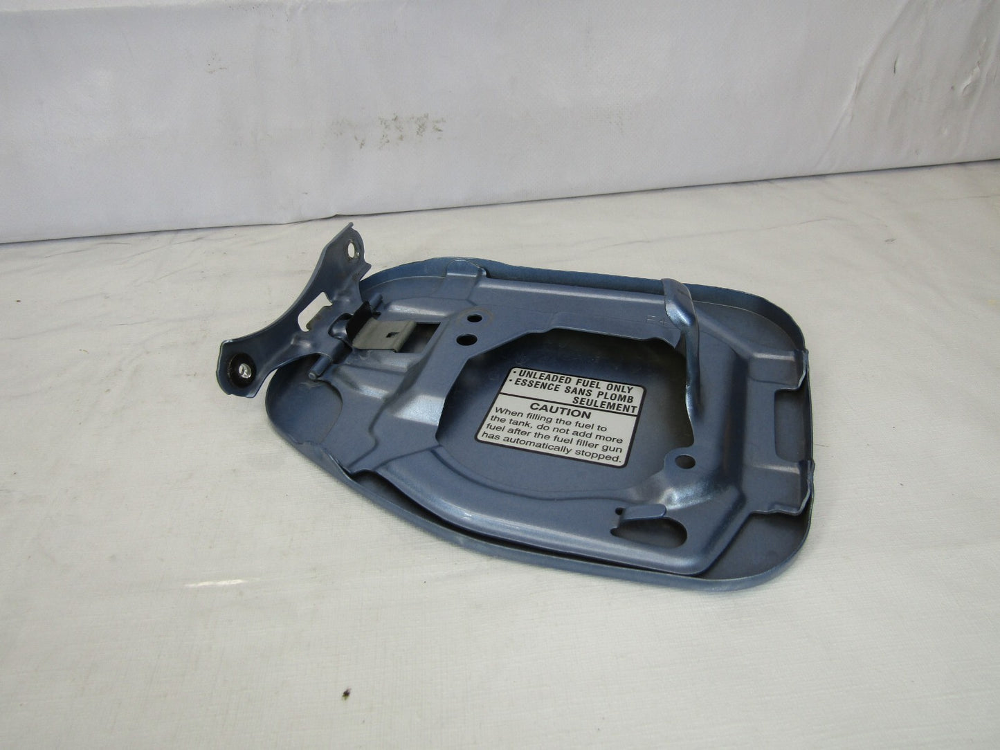 2010-2012 Subaru Legacy Sedan Gas Fuel Tank Filler Lid Door Sky Blue OEM
