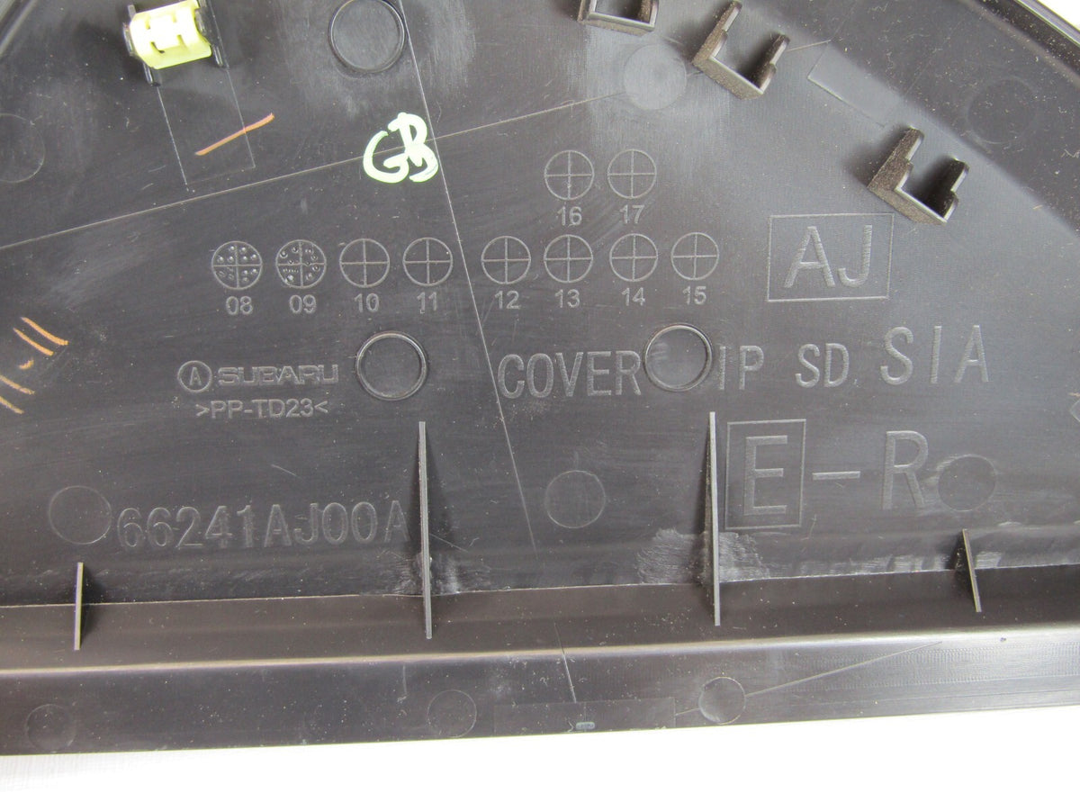 2010-14 Subaru Legacy Right Instrument Panel Dash Side Trim Cover OEM 66241AJ00A