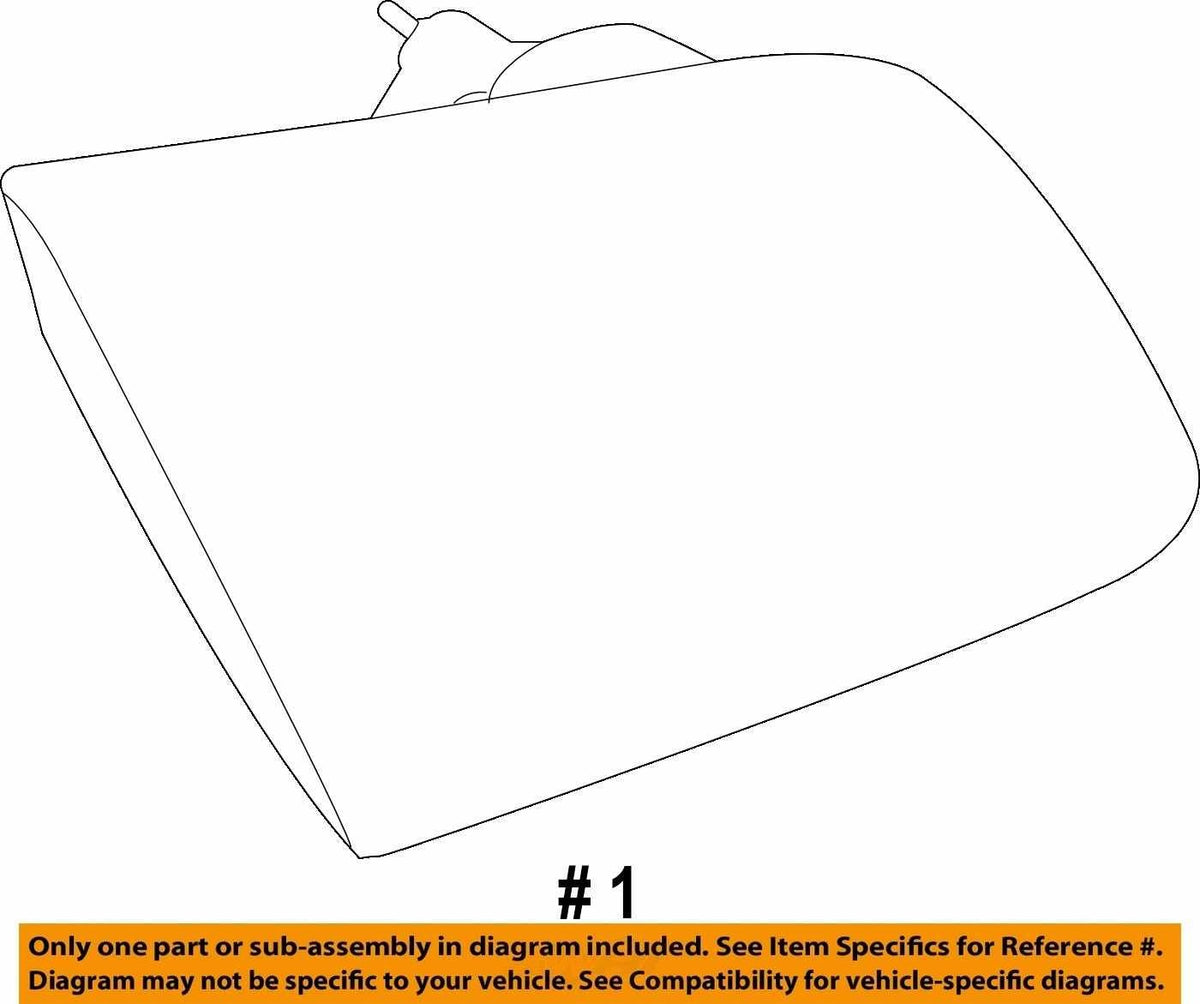 2010-2014 Subaru Legacy Sedan Tail Light Left Rear Side Assembly OEM 84912AJ03A