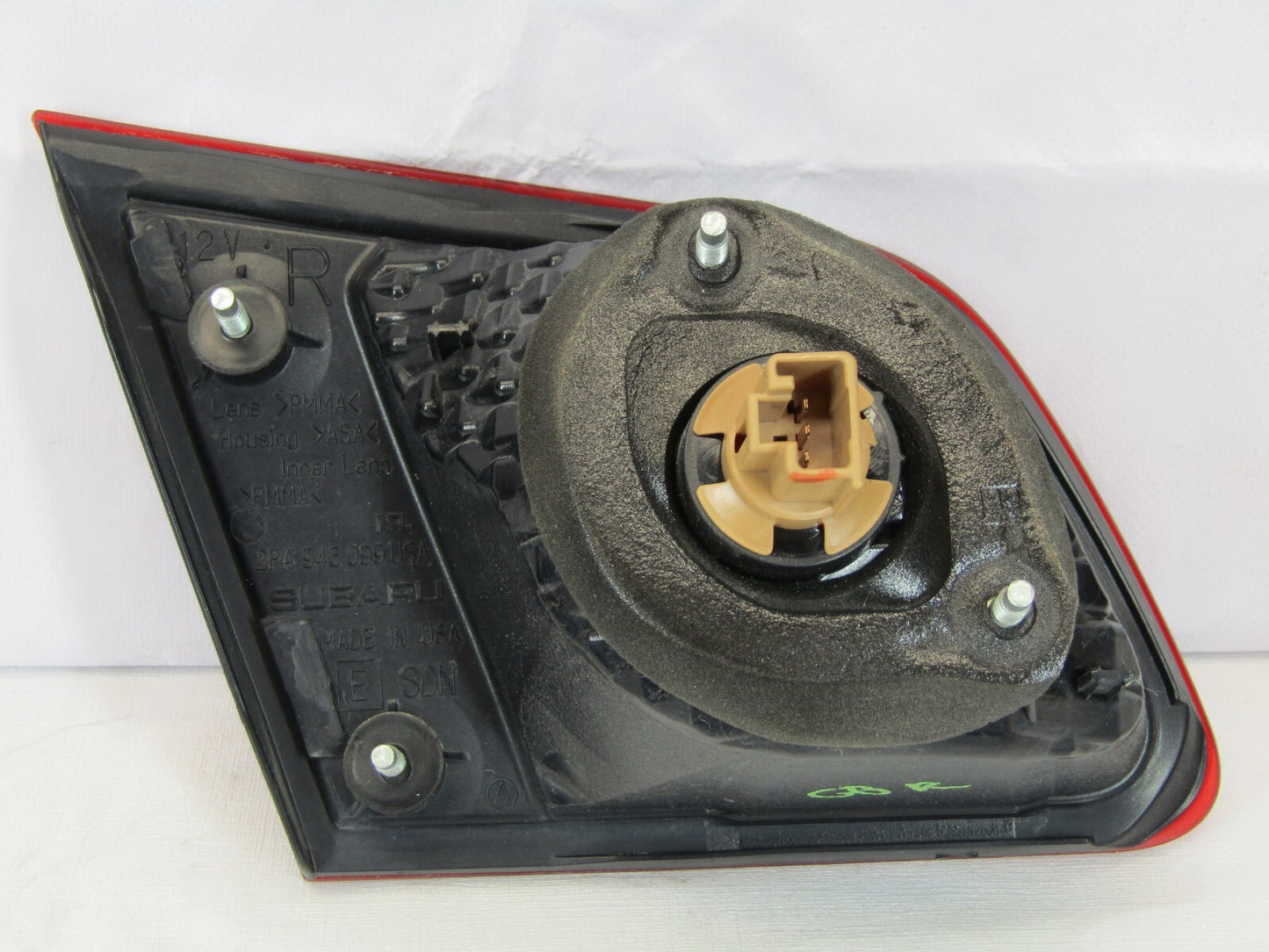 2010-2014 Subaru Legacy Sedan Rear Right Inner Tail Light Assembly OEM
